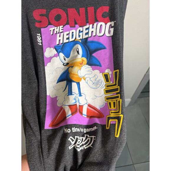Sonic The Hedgehog Graphic Shirt XLarge Official SEGA Classic - Picture 2 of 5